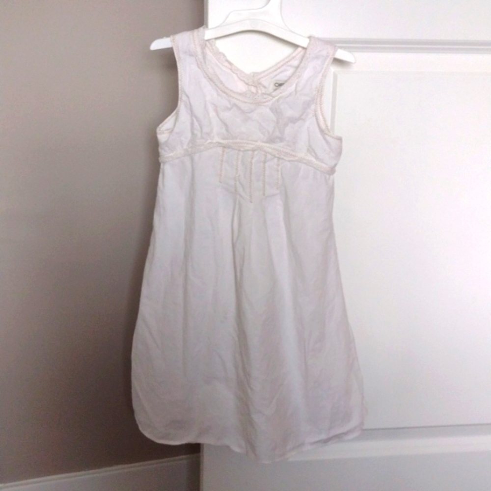 Cherokee white cotton dress